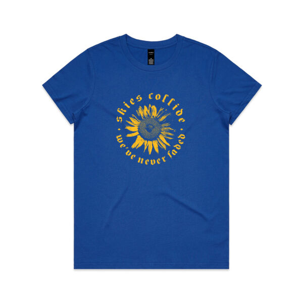 Sunflower Women's T-Shirt - AS Colour Women's Maple Crew Neck Tee Thumbnail